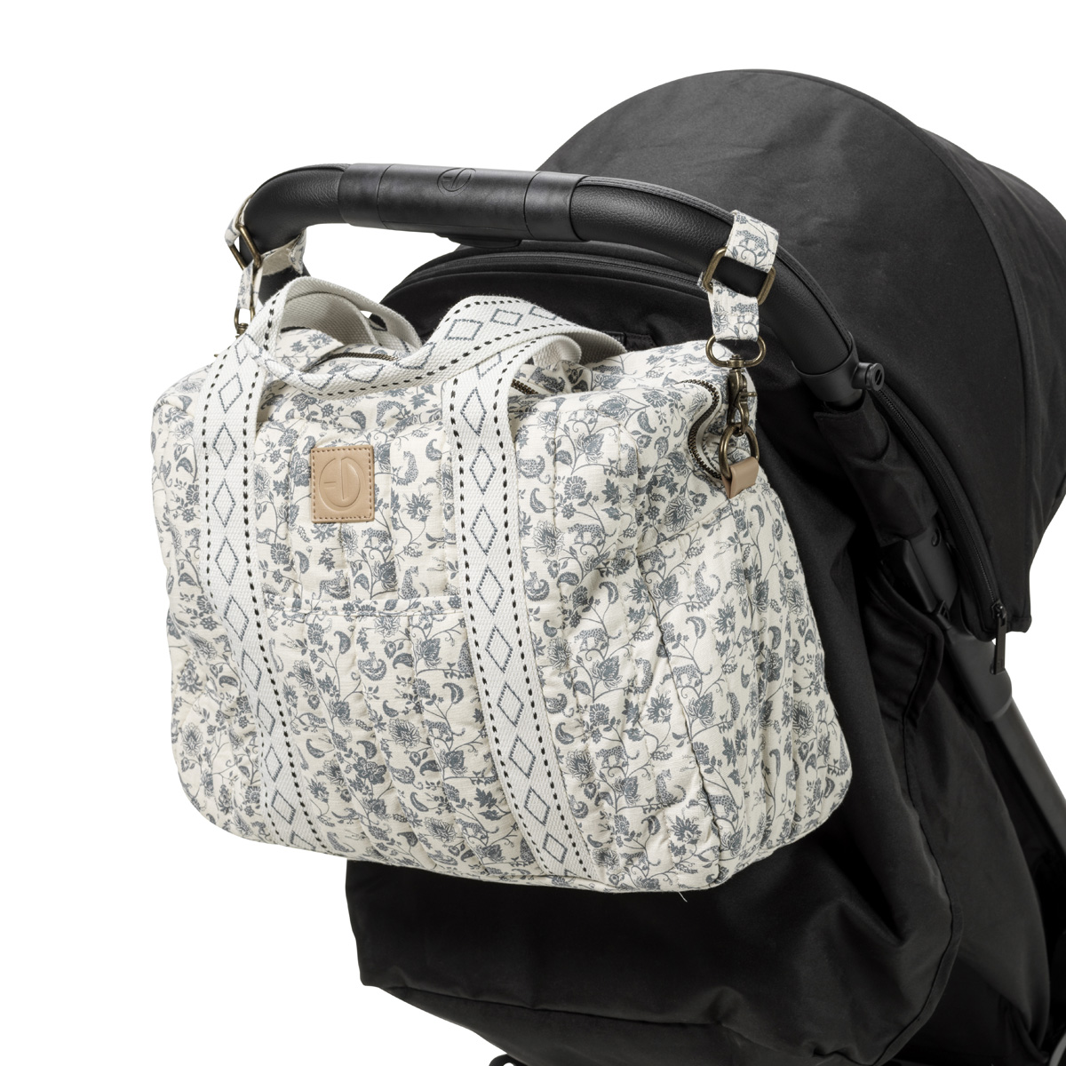 Elodie torba za previjanje Quilted - Garden Leo Toile - Image 3