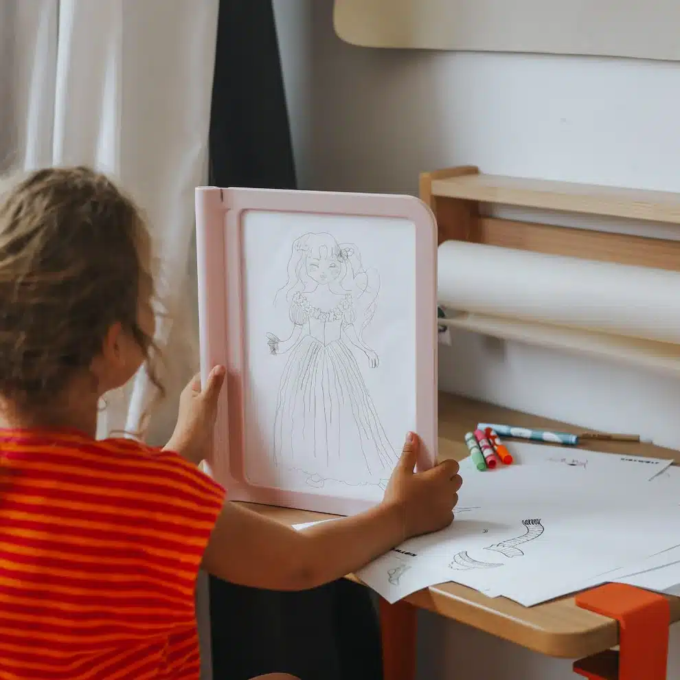 Kidywolf KIDYDRAW PRO Svjetleća tabla za crtanje i pisanje Pink - Image 6