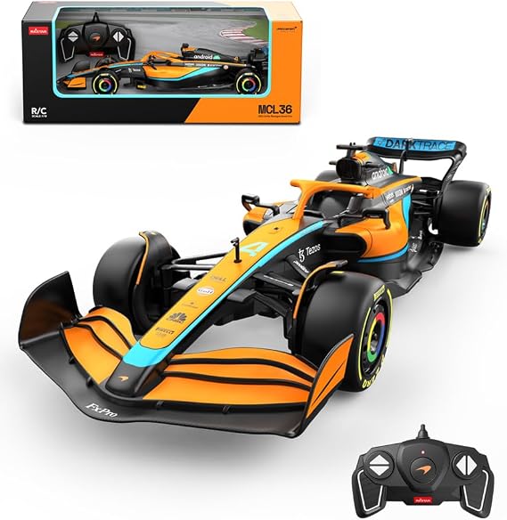Rastar McLaren F1 MCL36 – narandžasto-crni bolid na daljinski 1:18