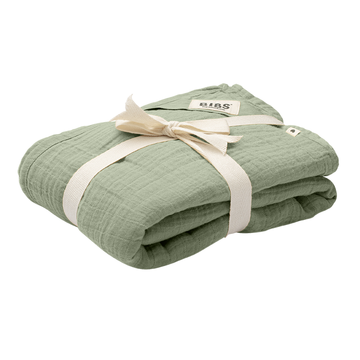 BIBS Swaddle Muslin 120x120 Sage