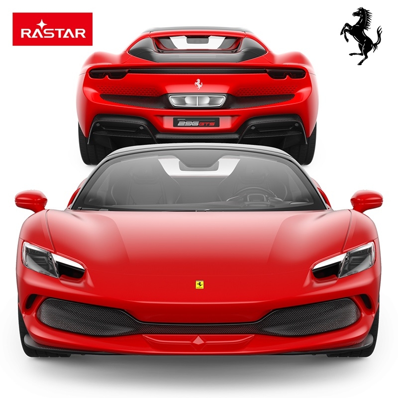 Rastar Ferrari 296 GTS – crveni auto na daljinski 1:16 - Image 2