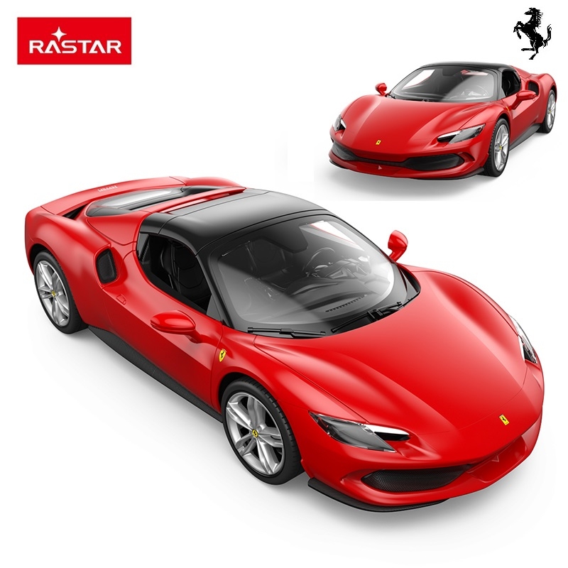 Rastar Ferrari 296 GTS – crveni auto na daljinski 1:16 - Image 3