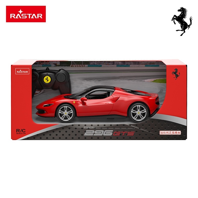 Rastar Ferrari 296 GTS – crveni auto na daljinski 1:16 - Image 7