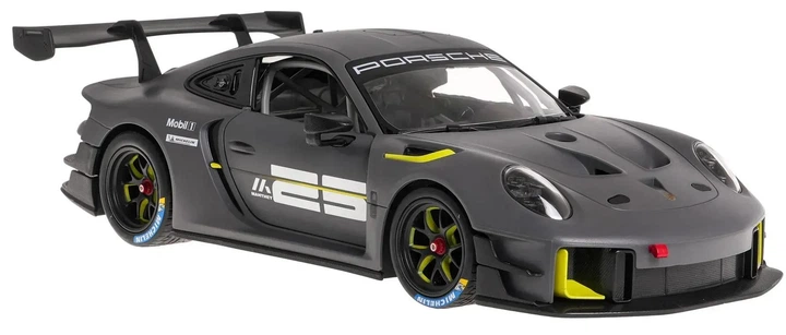 Rastar Porsche 911 GT2 RS Clubsport 25 – sivi auto na daljinski 1:14 - Image 4