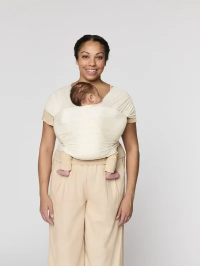 Ergobaby Aura marama, Sustainable Mesh Cream (0-12 mj.)