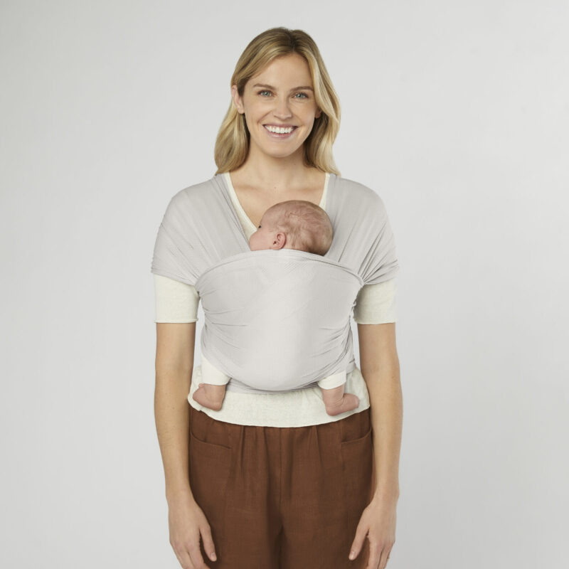 Ergobaby Aura marama, Sustainable Mesh Soft Grey (0-12 mj.)