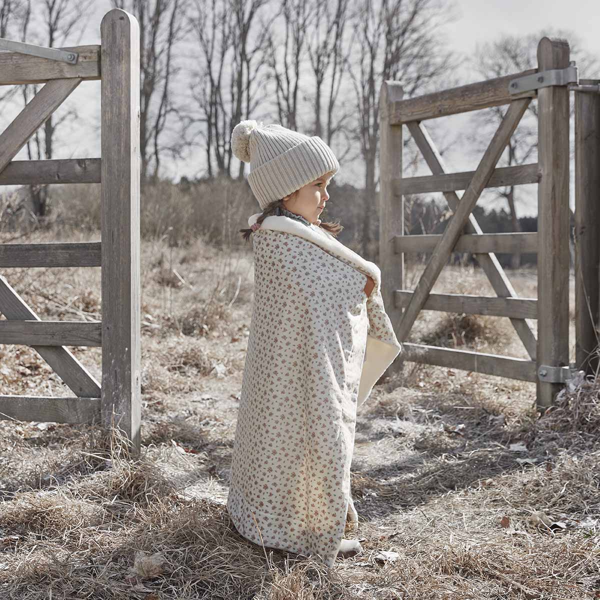 Elodie Baršunasta dekica - Autumn Rose - Image 2