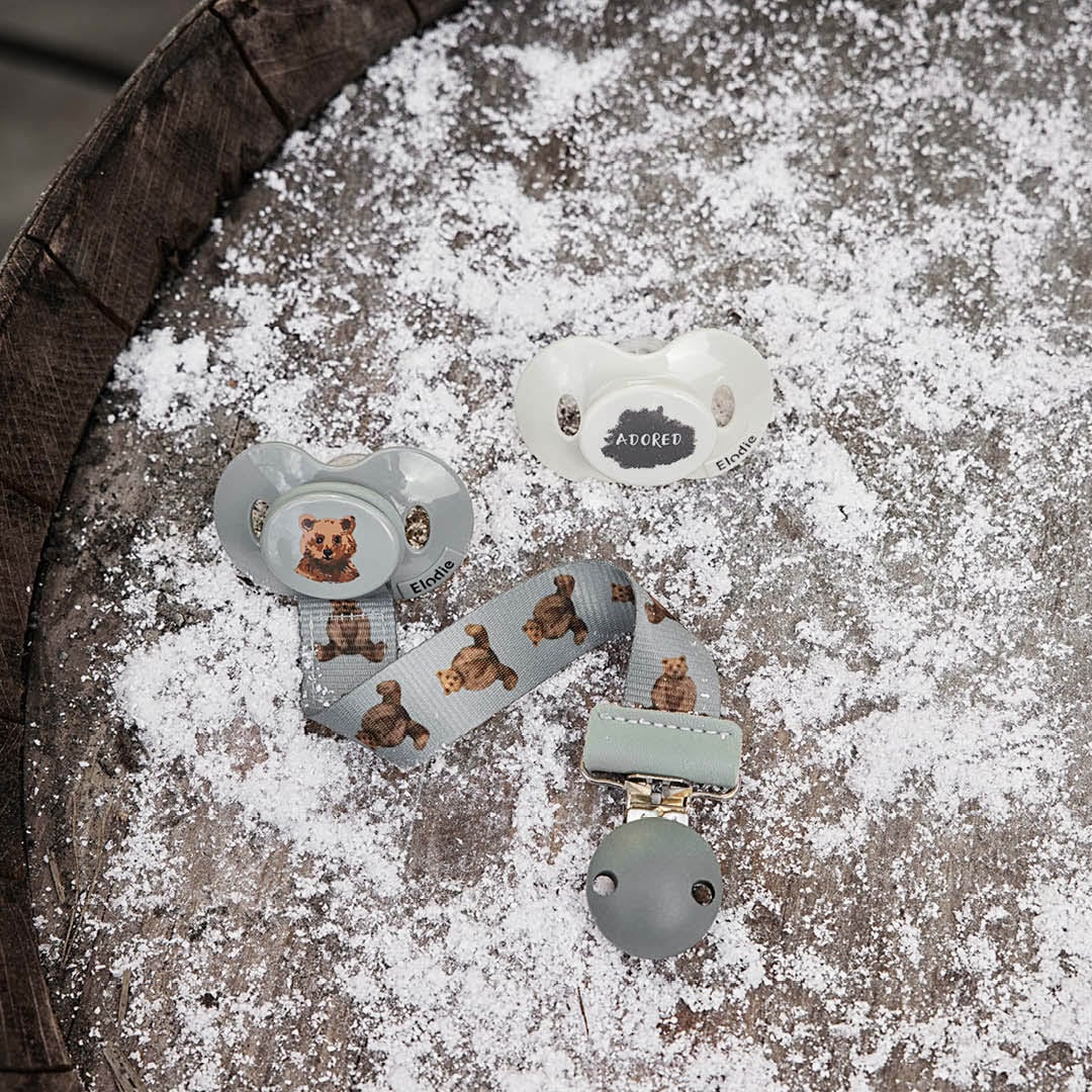 Elodie Details anatomska cucla/duda Billy the Bear - Image 4