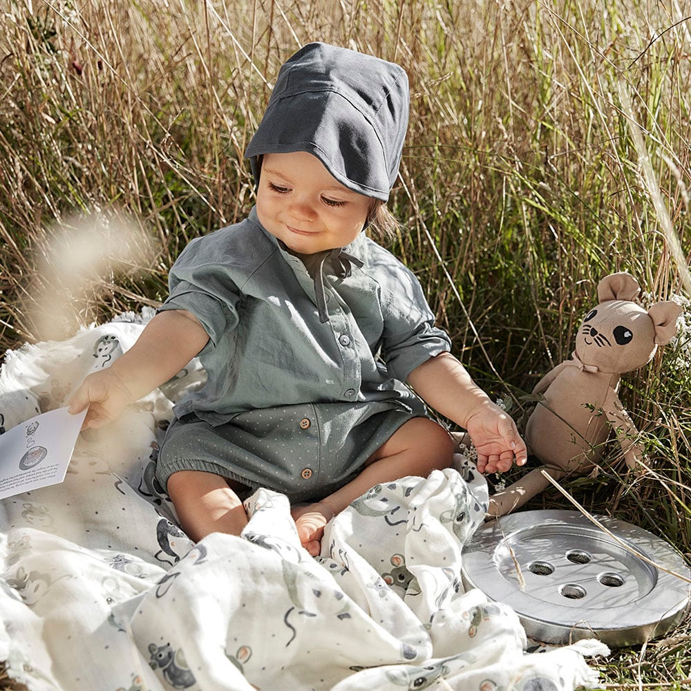 Elodie Mekana pamučna dekica Forest Mouse - Image 3