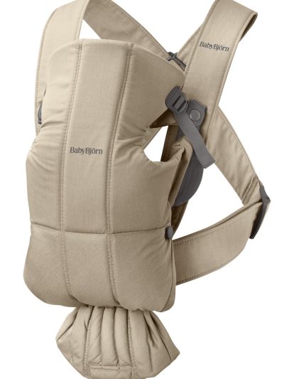 BabyBjörn Nosiljka za bebe Mini Beige, Woven
