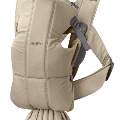 BabyBjörn Nosiljka za bebe Mini Beige, Woven
