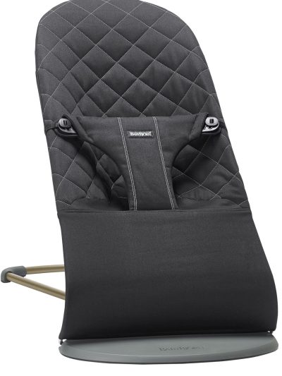 BabyBjörn Ležaljka za bebe Bliss Classic quilt, Black, Woven