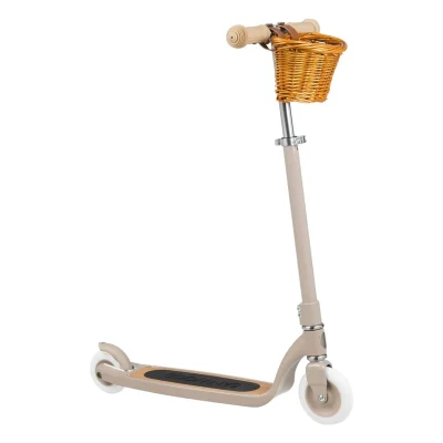 Banwood Maxi Romobil Trotinet Beige + Pletena korpica