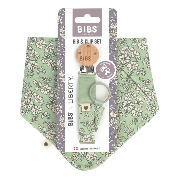 BIBS x Liberty set vezica i marama podbradnik Capel Sage