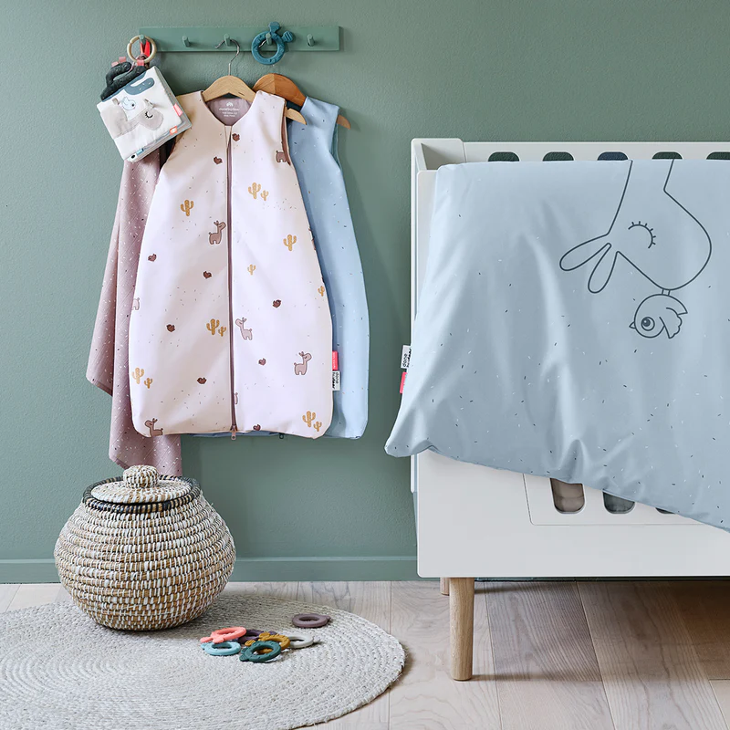 Done by Deer Posteljina GOTS Lalee Blue (70×100; 40×45) - Image 2