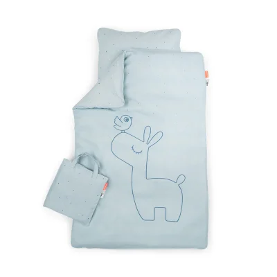 Done by Deer Posteljina GOTS Lalee Blue (70×100; 40×45)