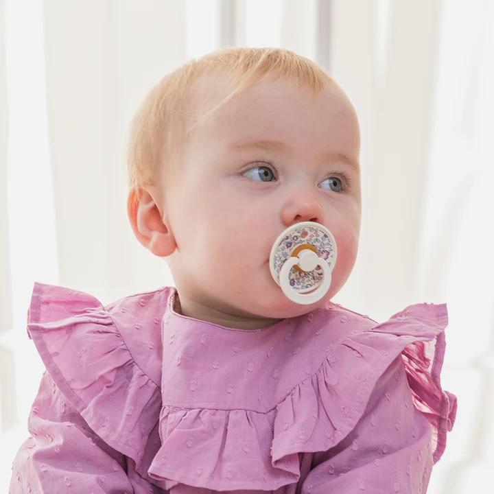 BIBS x LIBERTY cucle Eloise - Blush mix (6-18m) - Image 2