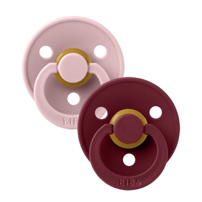 BIBS Pink Plum & Elderberry (6-18m) 2kom
