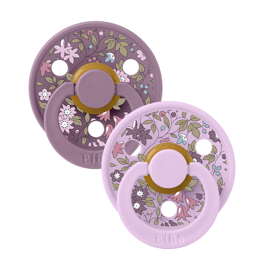 BIBS x LIBERTY cucle Chamomile Lawn Violet Sky (0-6m)