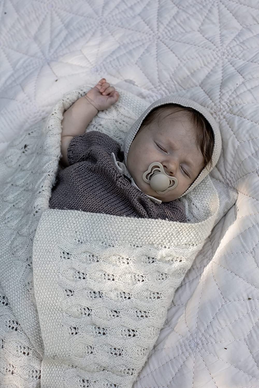 BIBS Couture latex Cloud & Steel blue (6-18m) 2kom - Image 2