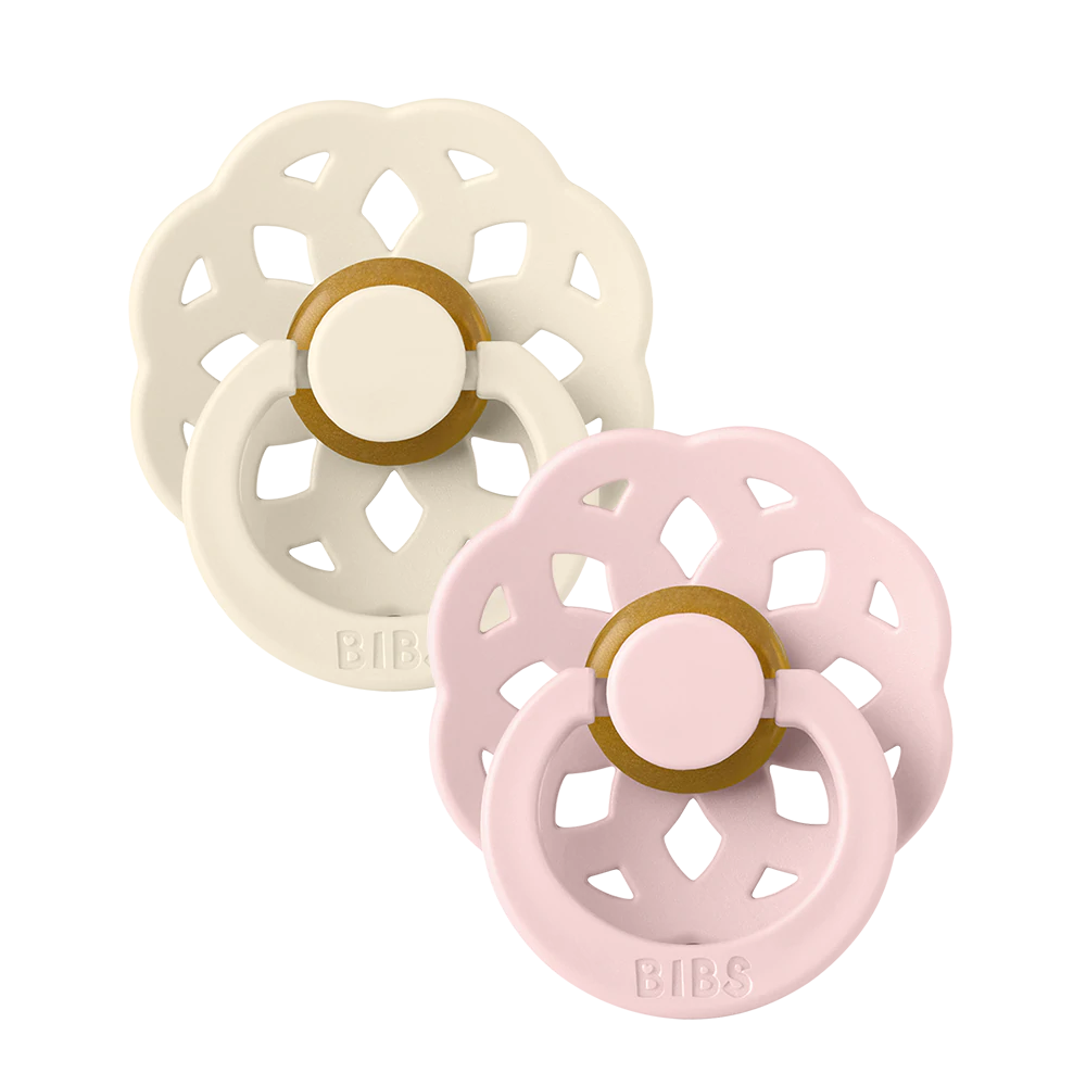 BIBS Boheme Ivory & Blossom (0-6m) 2kom