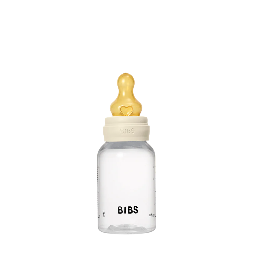 BIBS flašica Round latex 150ml Ivory