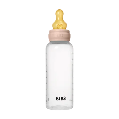 BIBS flašica Round latex 270ml Blush