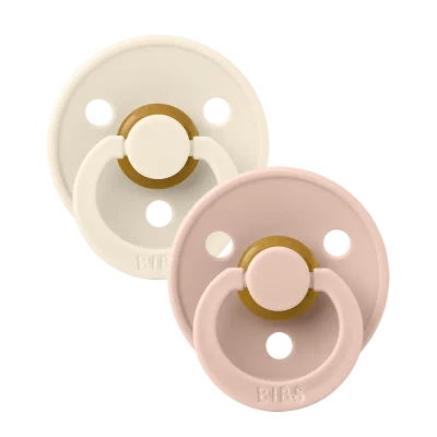 BIBS cucle Anatomske Ivory & Blush (0-6m) 2kom