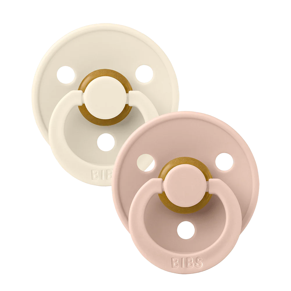 BIBS cucle Anatomske Ivory & Blush (0-6m) 2kom