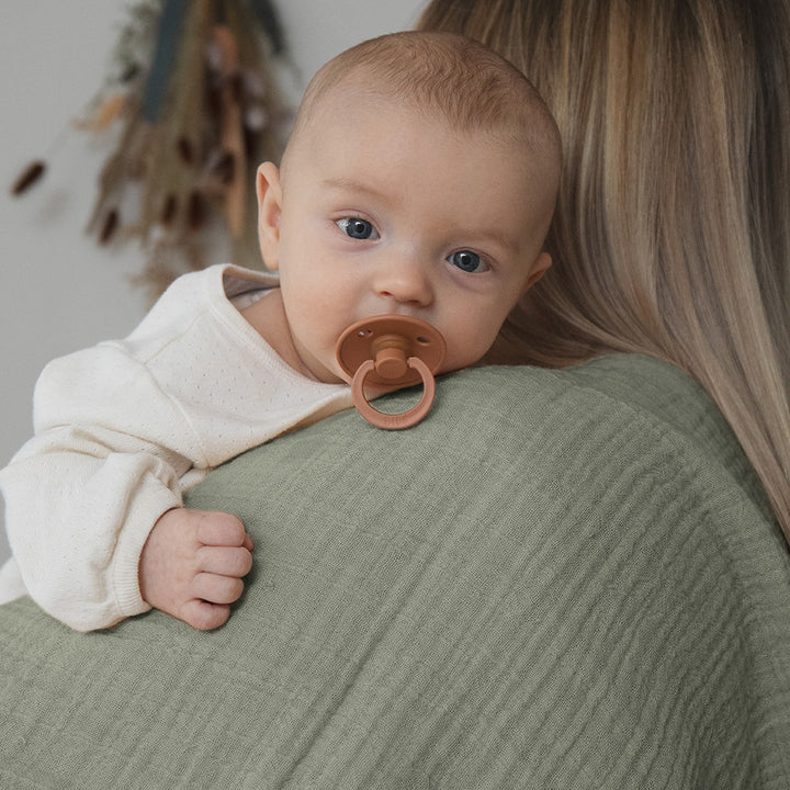 BIBS Swaddle Muslin 120x120 Sage - Image 2