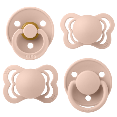BIBS Try it set cucli Blush (0-6m) 4kom