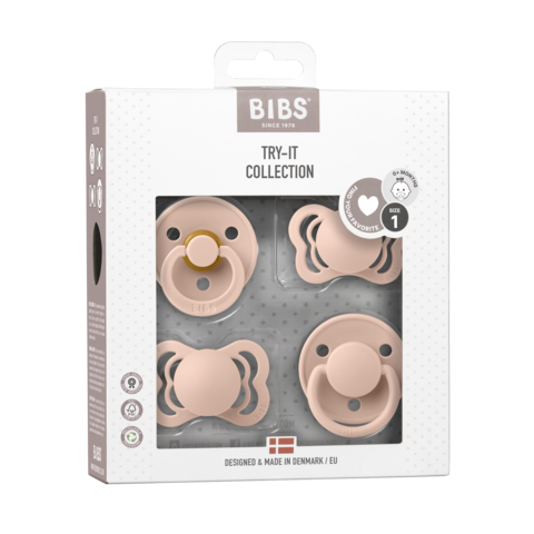 BIBS Try it set cucli Blush (0-6m) 4kom - Image 4