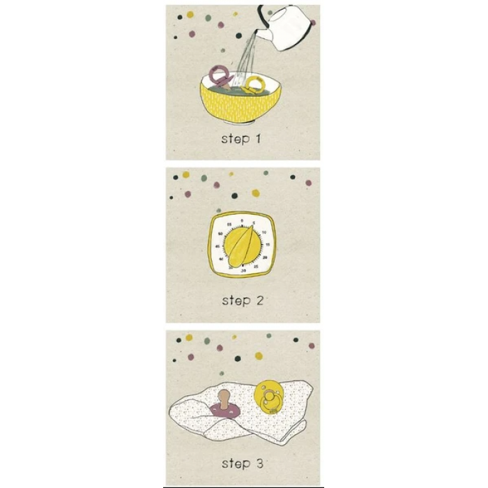 BIBS Sky Blue & Baby Blue cucle (0-6m) 2kom - Image 9