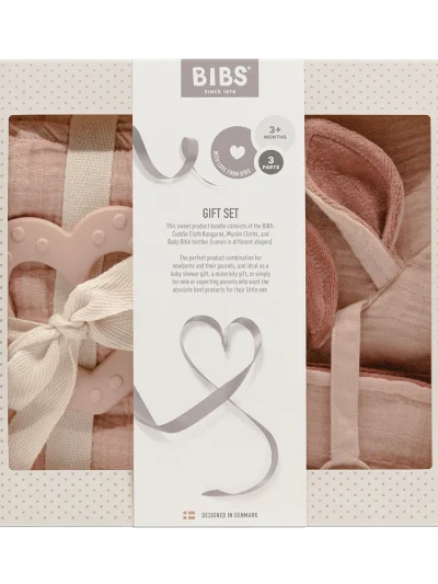 BIBS Poklon set Baby Shower Blush