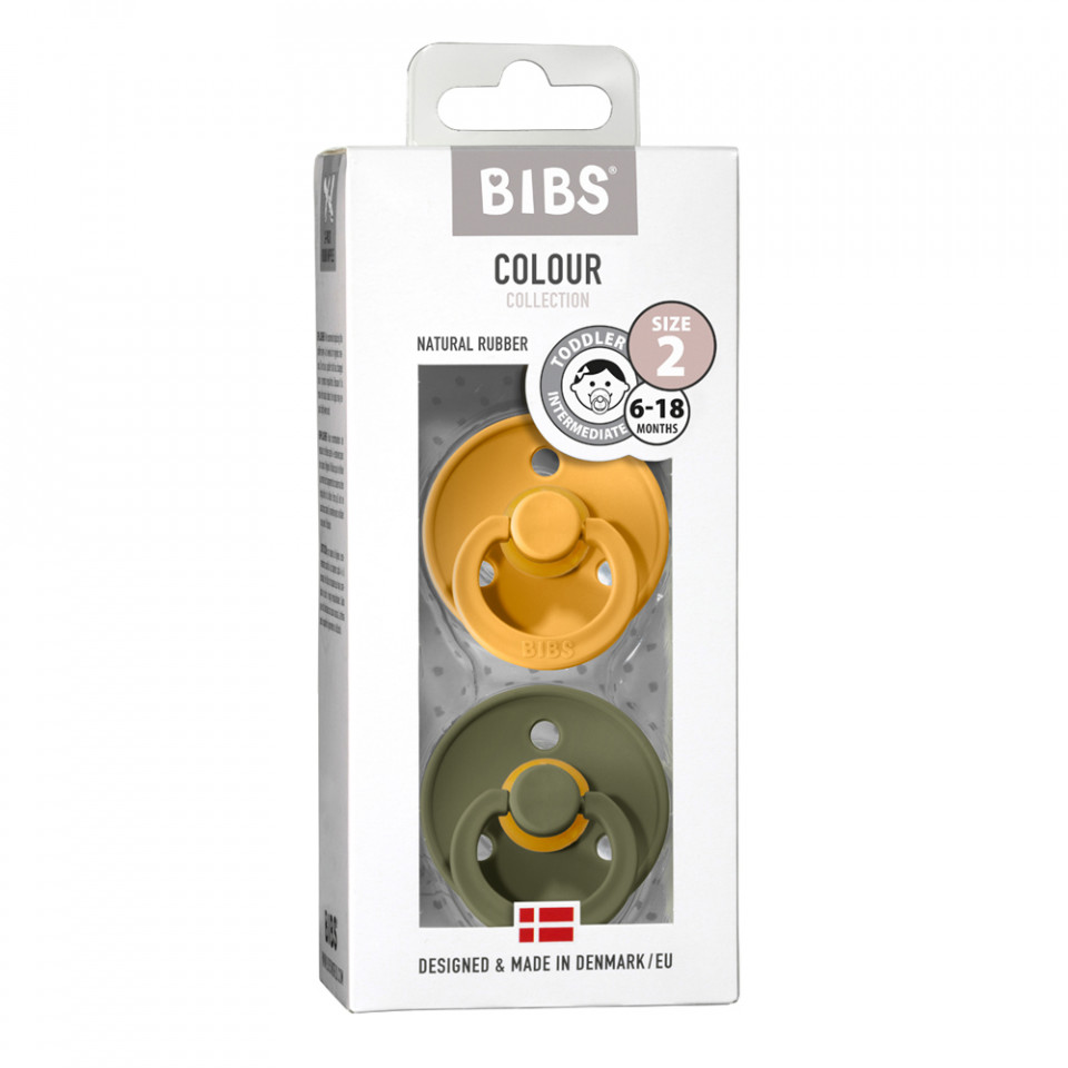 BIBS Honey bee & Olive cucle (6-18m) 2kom - Image 3