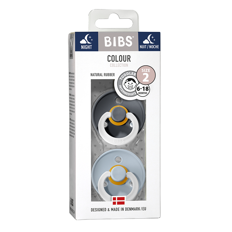 BIBS Iron night & Baby Blue night cucle (6-18m) 2kom - Image 7