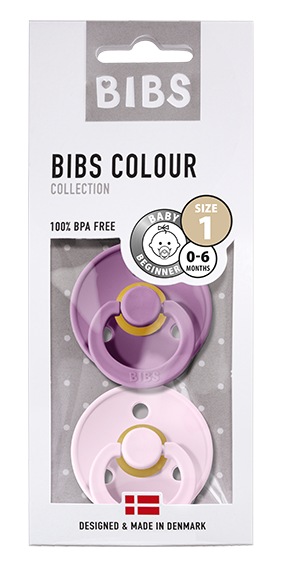BIBS Lavander & Baby Pink cucle (0-6m) 2kom - Image 3