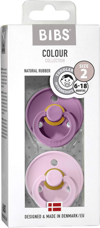 BIBS Lavander & Baby Pink cucle (6-18m) 2kom - Image 3