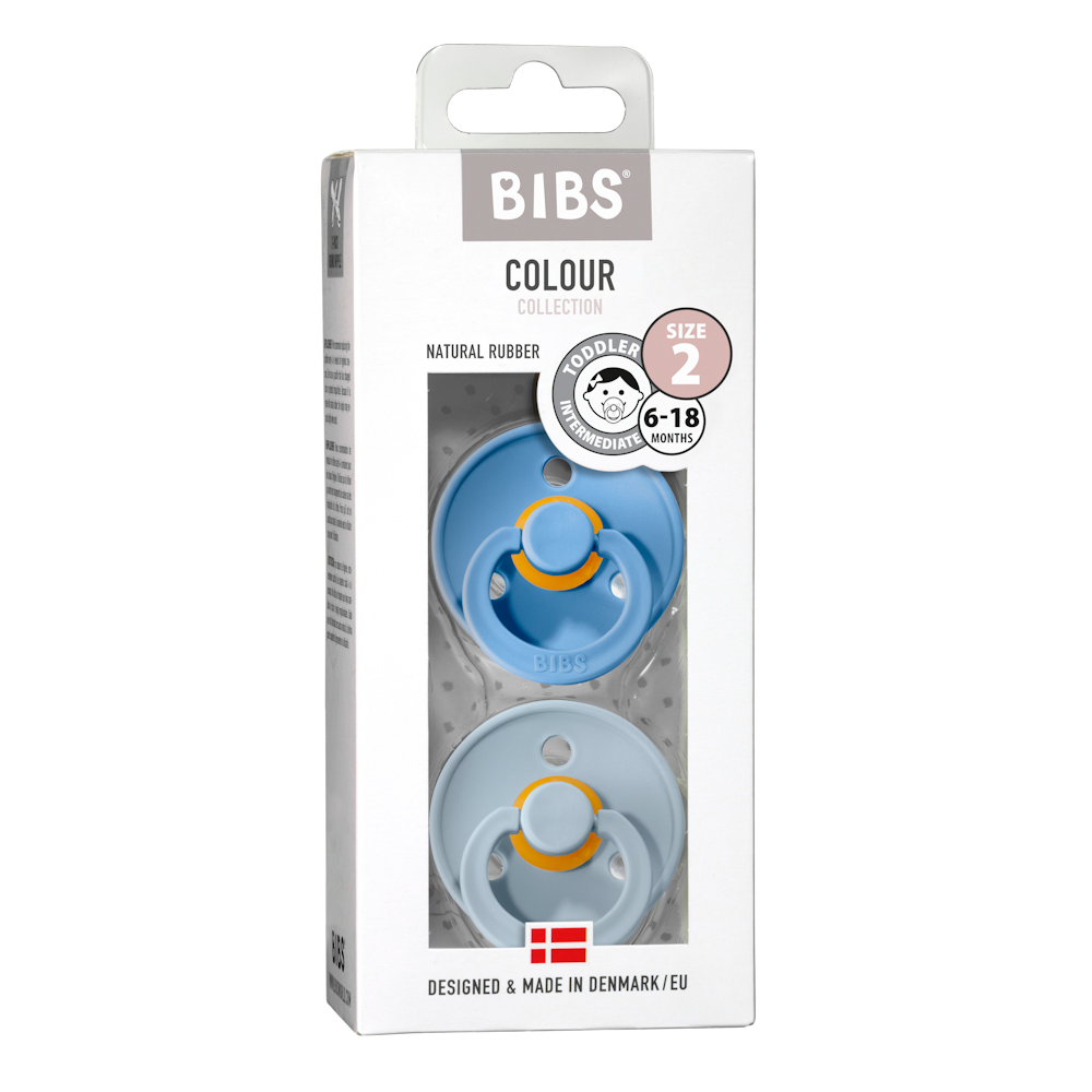 BIBS Sky Blue & Baby Blue cucle (6-18m) 2kom - Image 4
