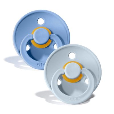 BIBS Sky Blue & Baby Blue cucle (6-18m) 2kom