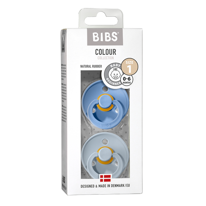 BIBS Sky Blue & Baby Blue cucle (0-6m) 2kom - Image 4