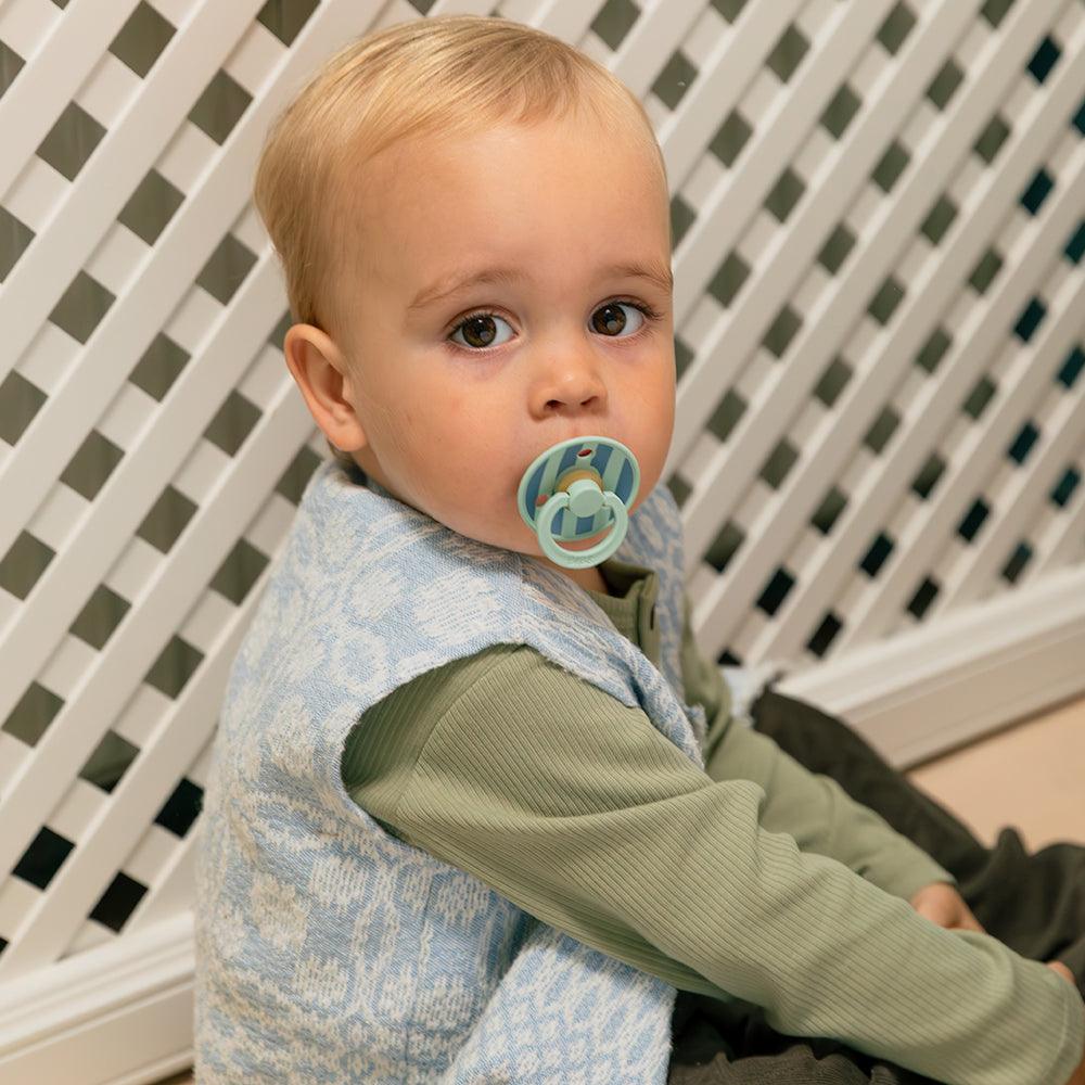 BIBS cucle Studio colour Block Nordic Mint Petrol 2kom (6-18m) - Image 2