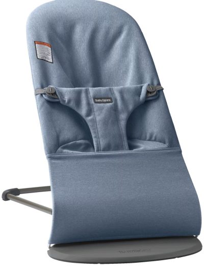 BabyBjörn Ležaljka za bebe Bliss Woven Mélange, Blue