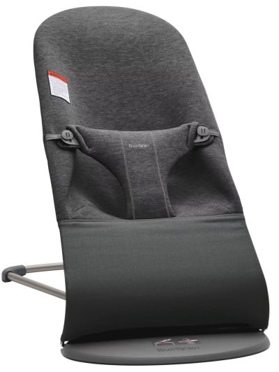 BabyBjörn Ležaljka za bebe Bliss 3D Jersey, Charcoal Grey
