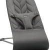 BabyBjörn Ležaljka za bebe Bliss - Petal quilt, Anthracite, Woven
