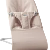 BabyBjörn Ležaljka za bebe Bliss - Mélange, Light Pink, Woven
