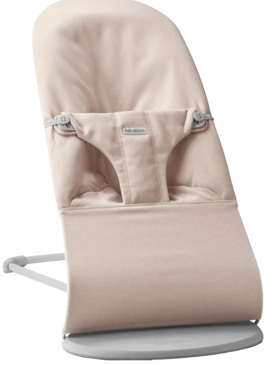 BabyBjörn Ležaljka za bebe Bliss - Mélange, Light Pink, Woven