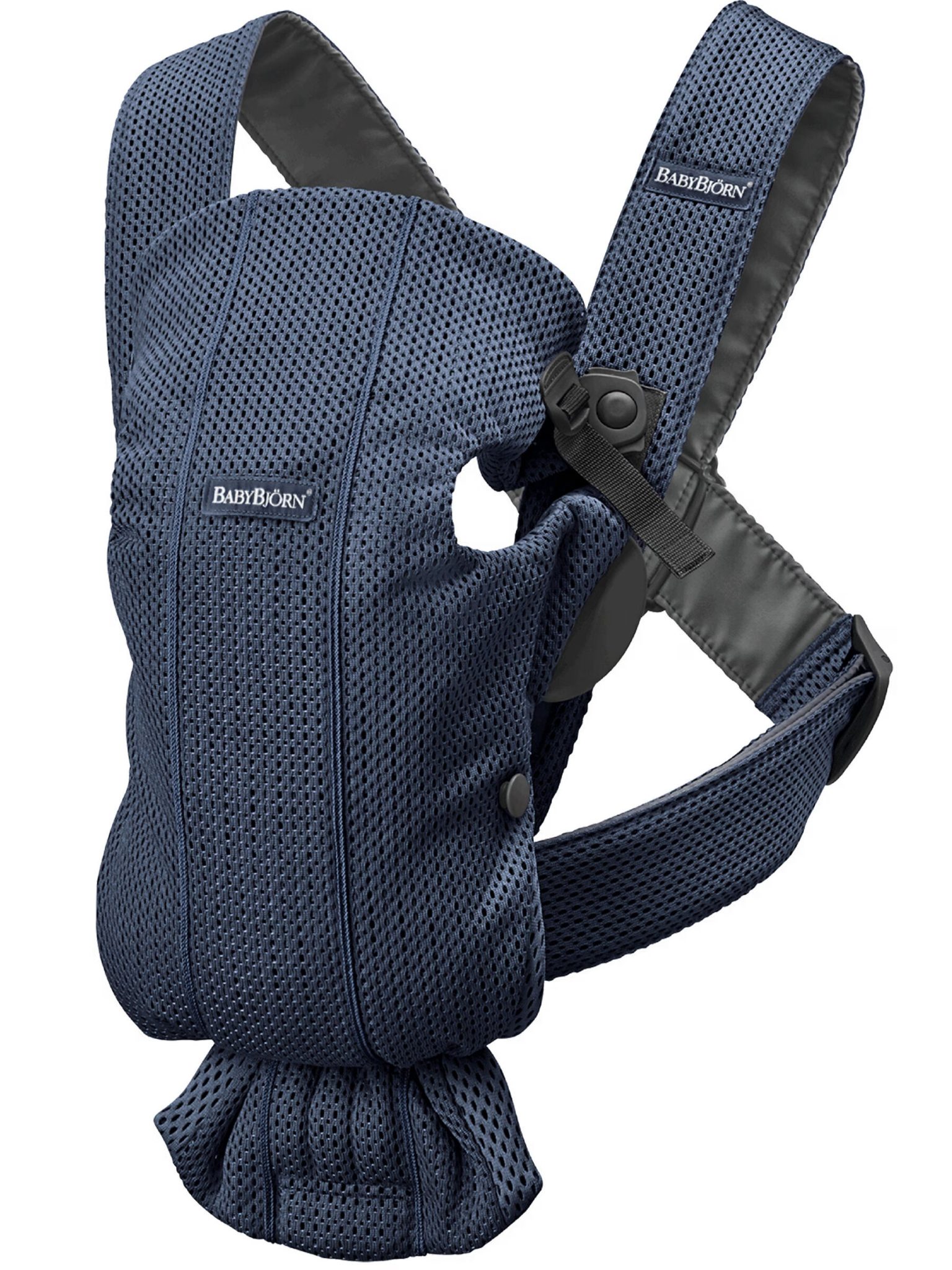 BabyBjörn Nosiljka za bebe Mini Navy Blue, 3D Mesh