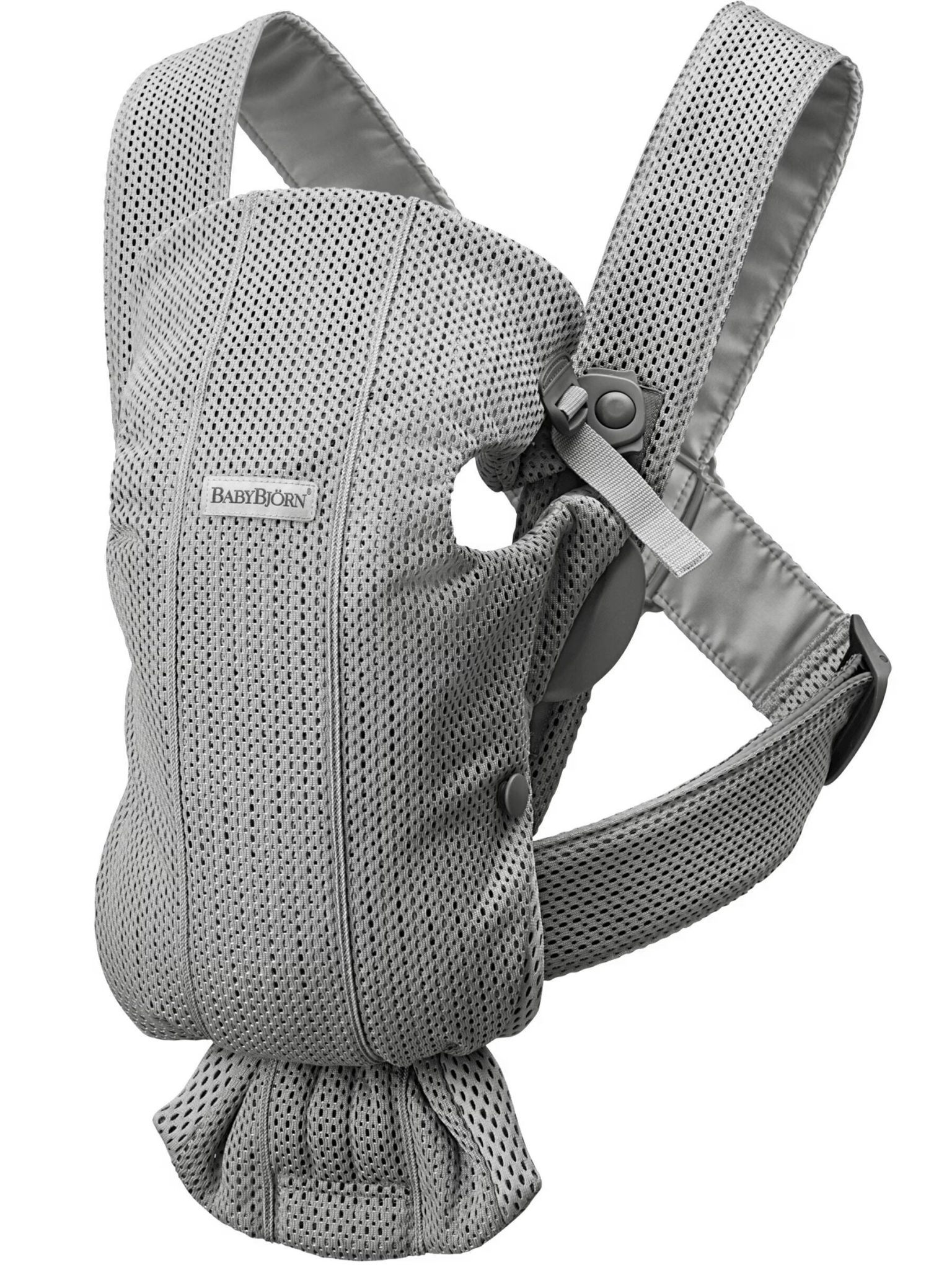 BabyBjörn Nosiljka za bebe Mini Grey, 3D Mesh