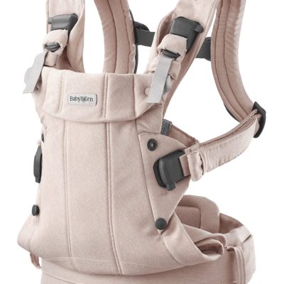BabyBjörn Nosiljka Harmony Light pink, Woven mélange